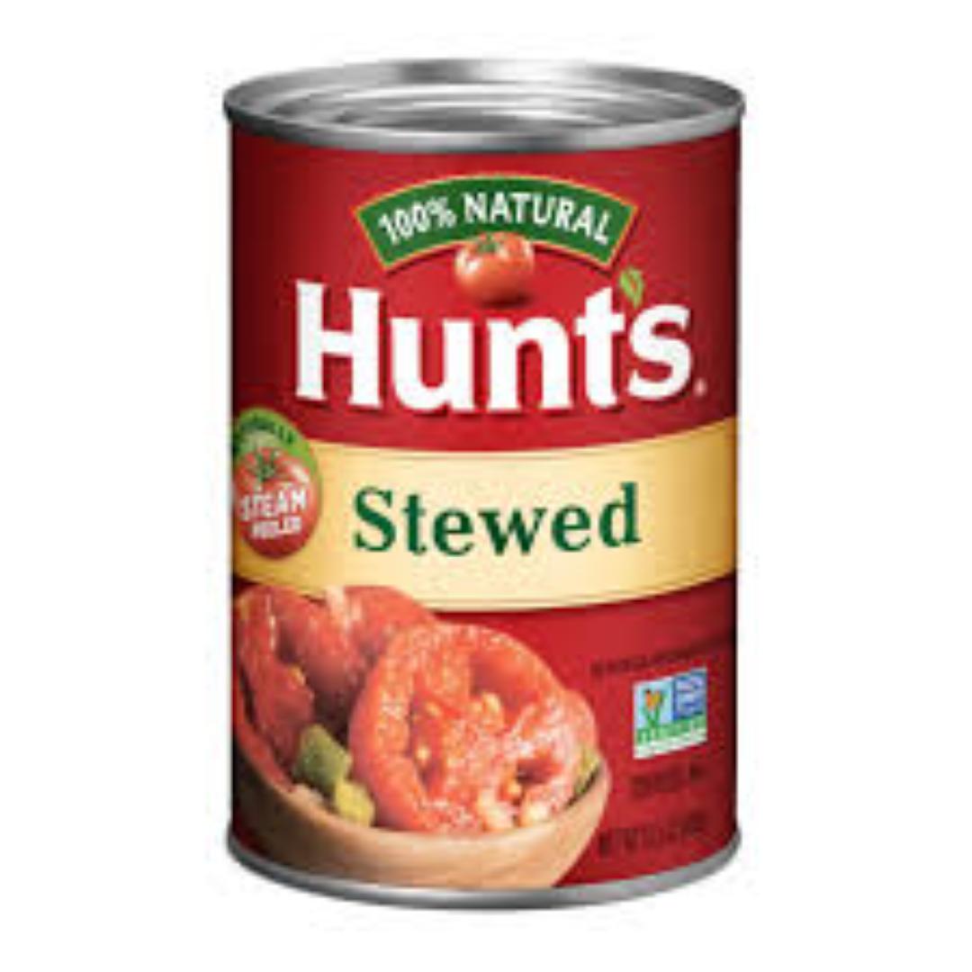 HUNTS TOMATOES STEWED 411G